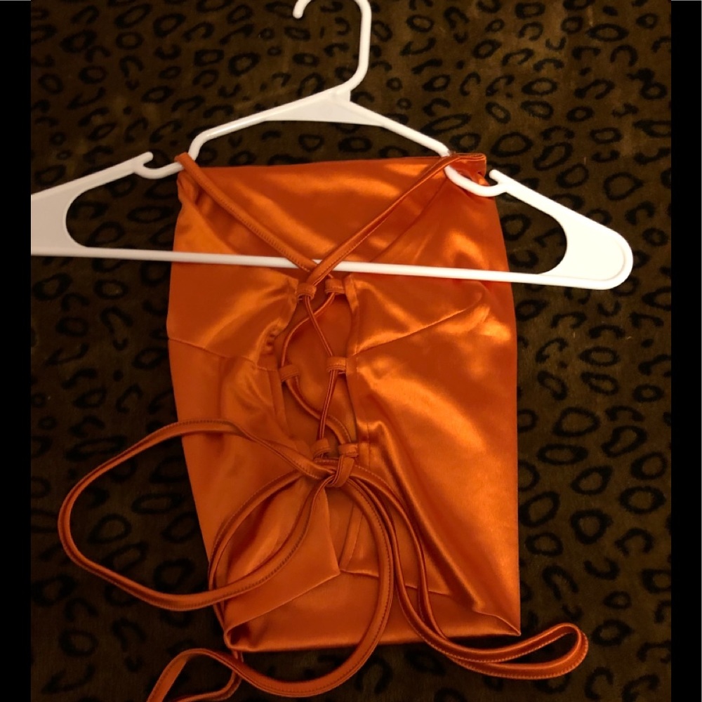 silk crop top